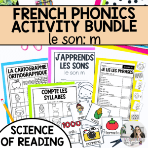 French Phonics Activities - Decoding Phonological & Phonemic Awareness: m
