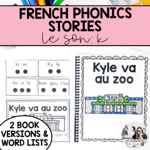French phonics stories to help kids learn to read in French