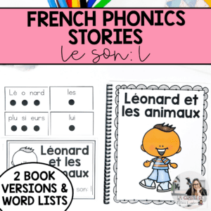 French phonics stories to help kids learn to read in French