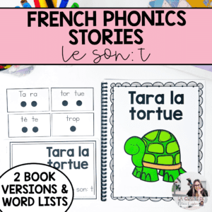 French phonics stories to help kids learn to read in French