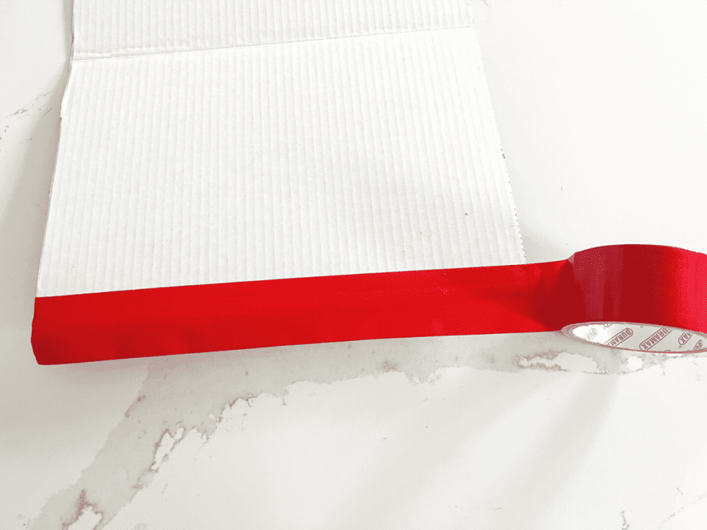 Step by step instructions to make a DIY privacy folder