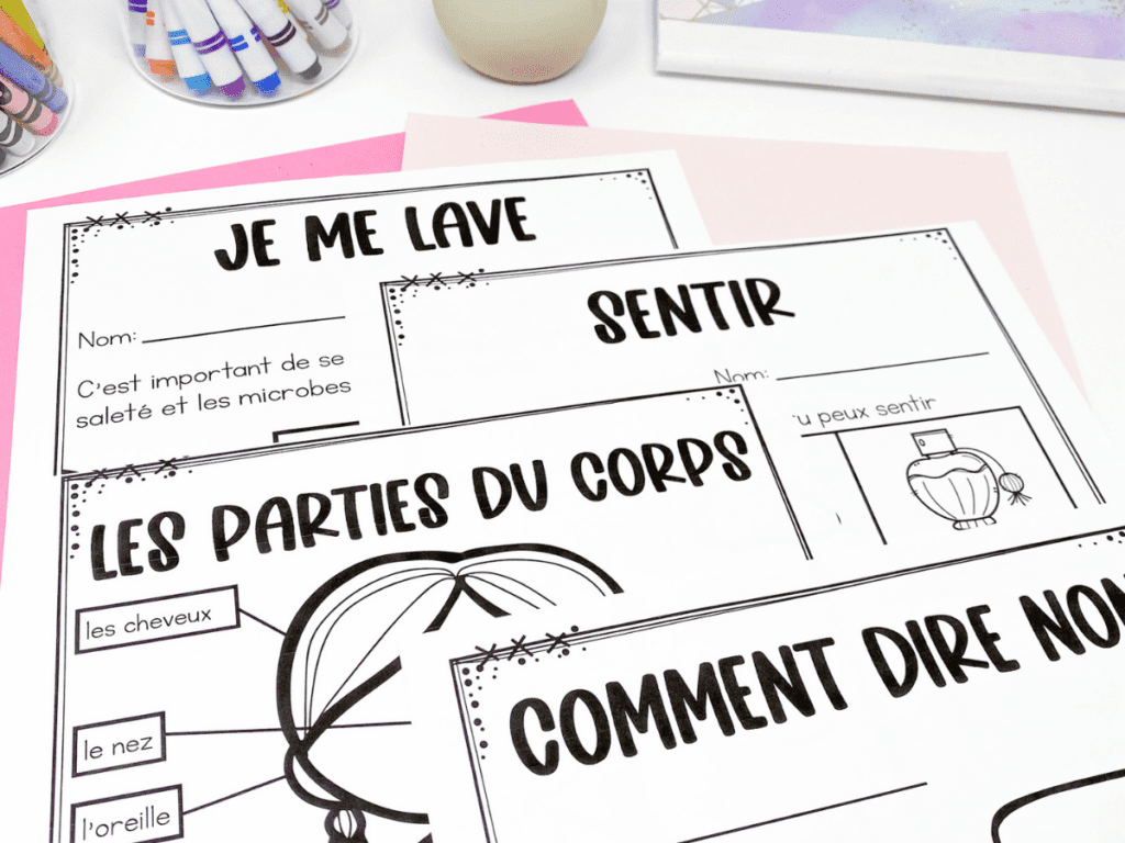 French Health unit about hygiene, human development and sexual health. This unit is full of germs experiments, worksheets and discussion questions.