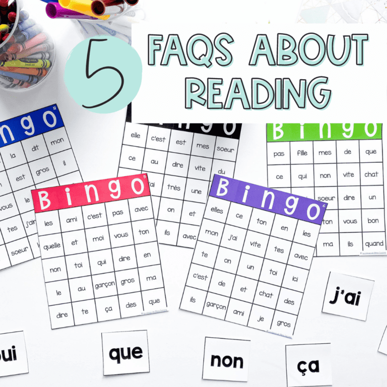 Learn about French reading