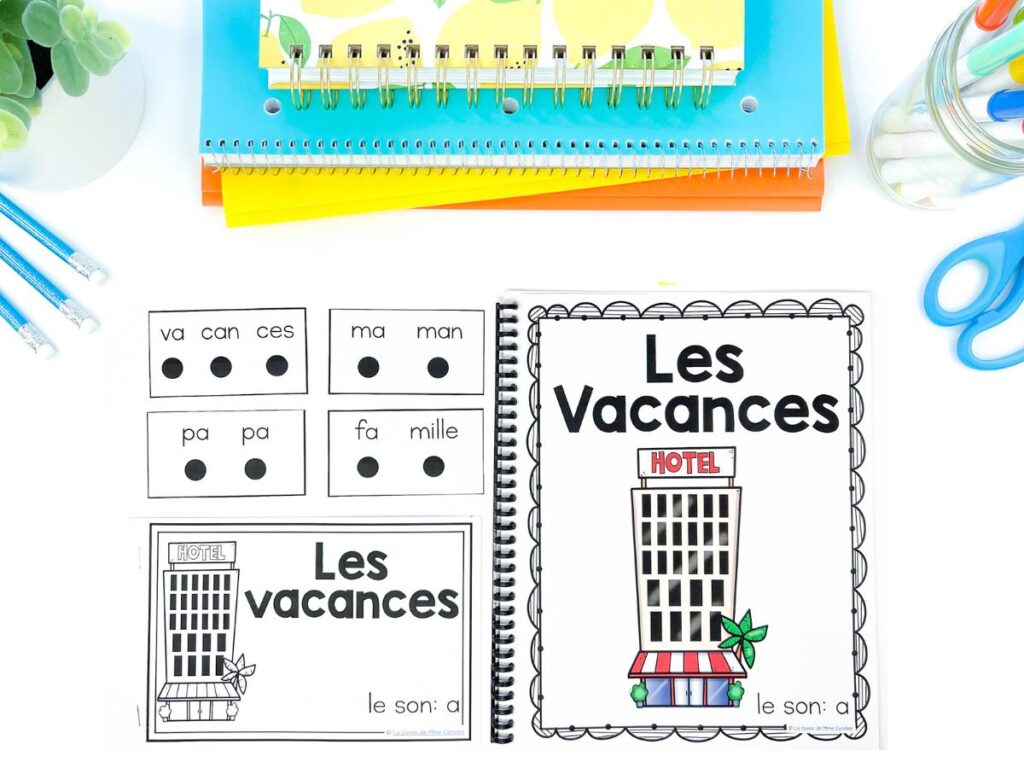 Free french phonics book to teach students how to read