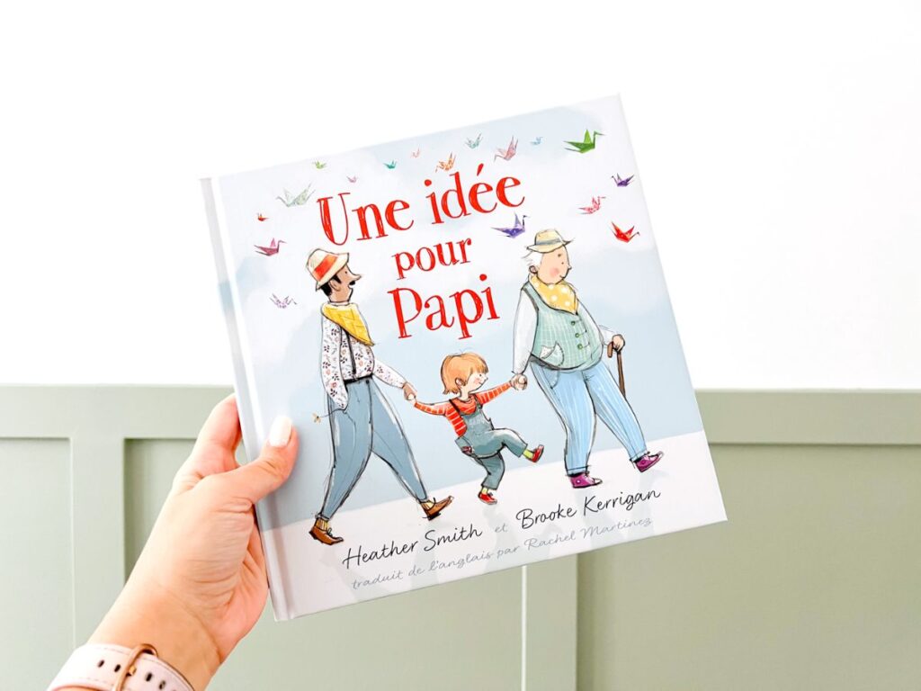 French read aloud books about mental health like une idée pour papi