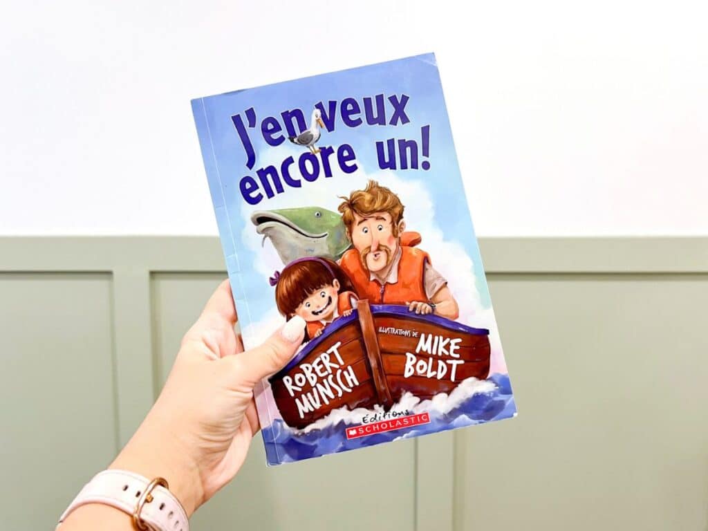 French children's book called J'en veux encore un!