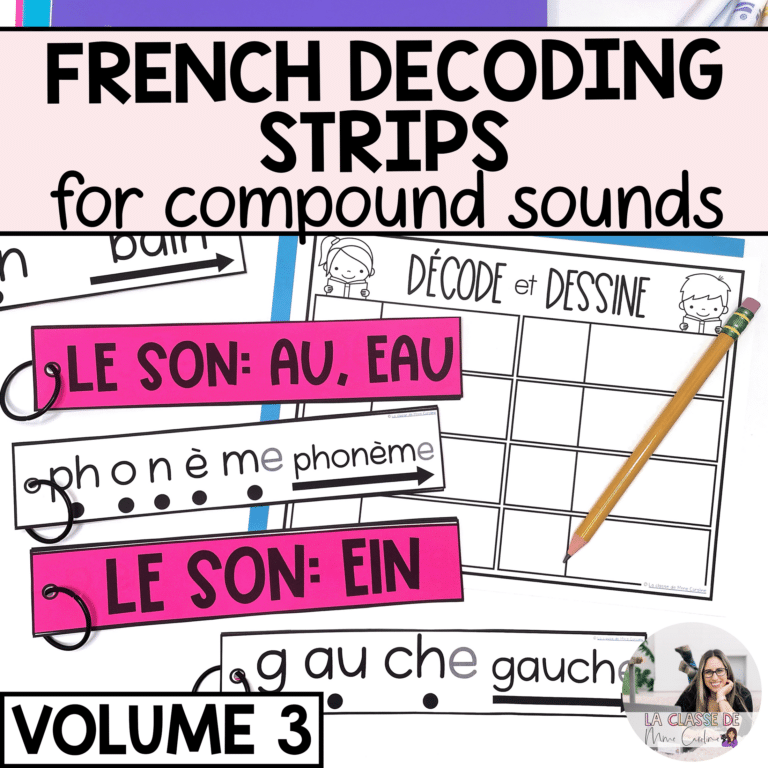 French decoding reading compound sounds