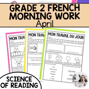 April morning work for grade 2