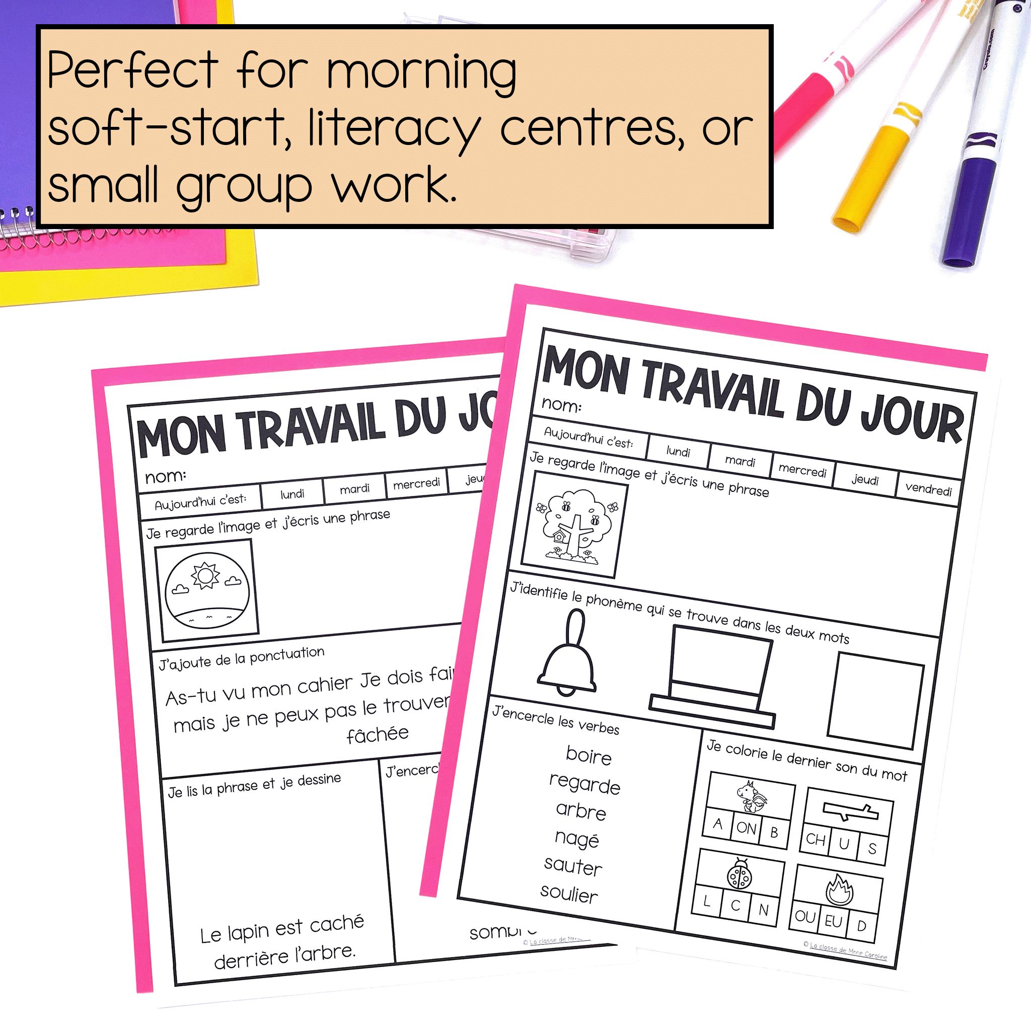 April morning work is perfect for soft start