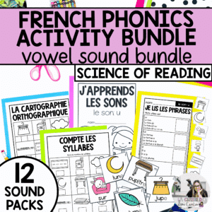 french phonics activities and worksheets for grade 1 and grade 2