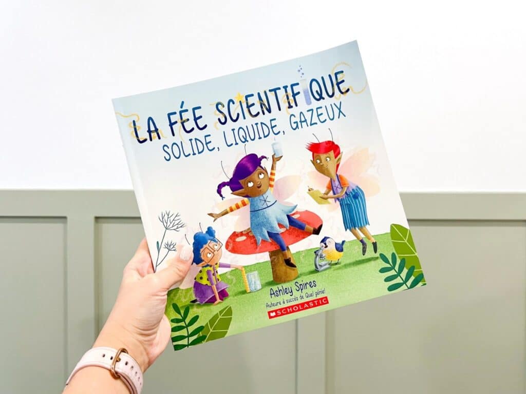 La fée scientifique French book about states of matter.