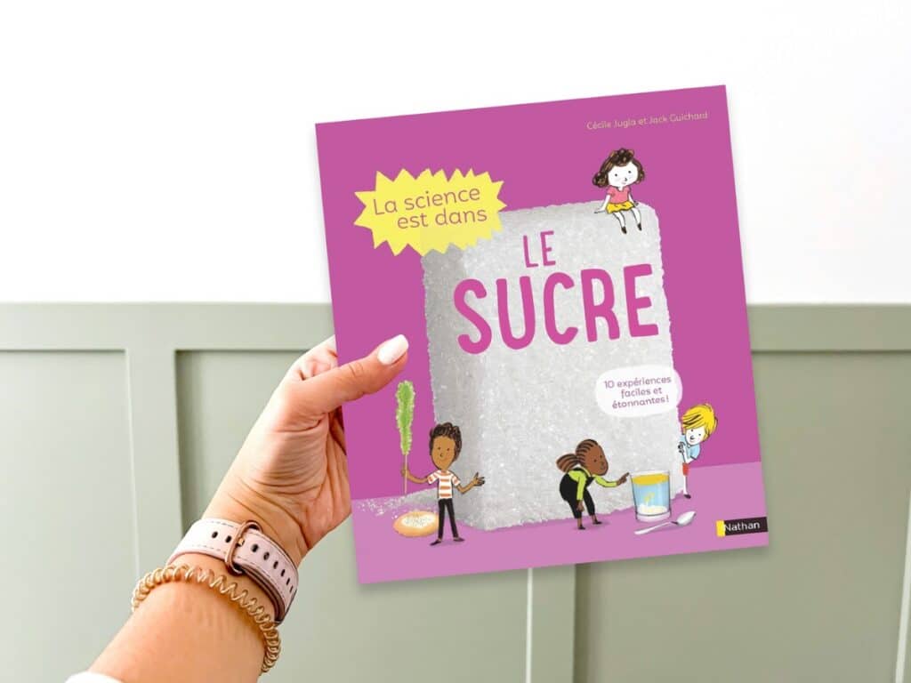 Le sucre French book about states of matter.