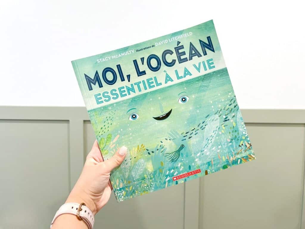 Moi l'ocean French book about states of matter