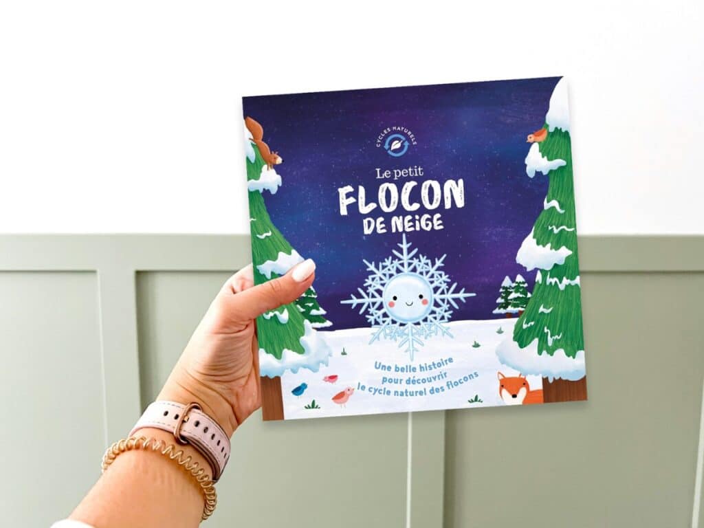 Le petit flocon de neige French book about states of matter.